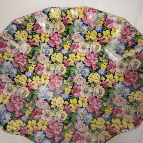 Vintage James Kent England 5008 Florita Serving Dish 9" - Picture 3 of 9